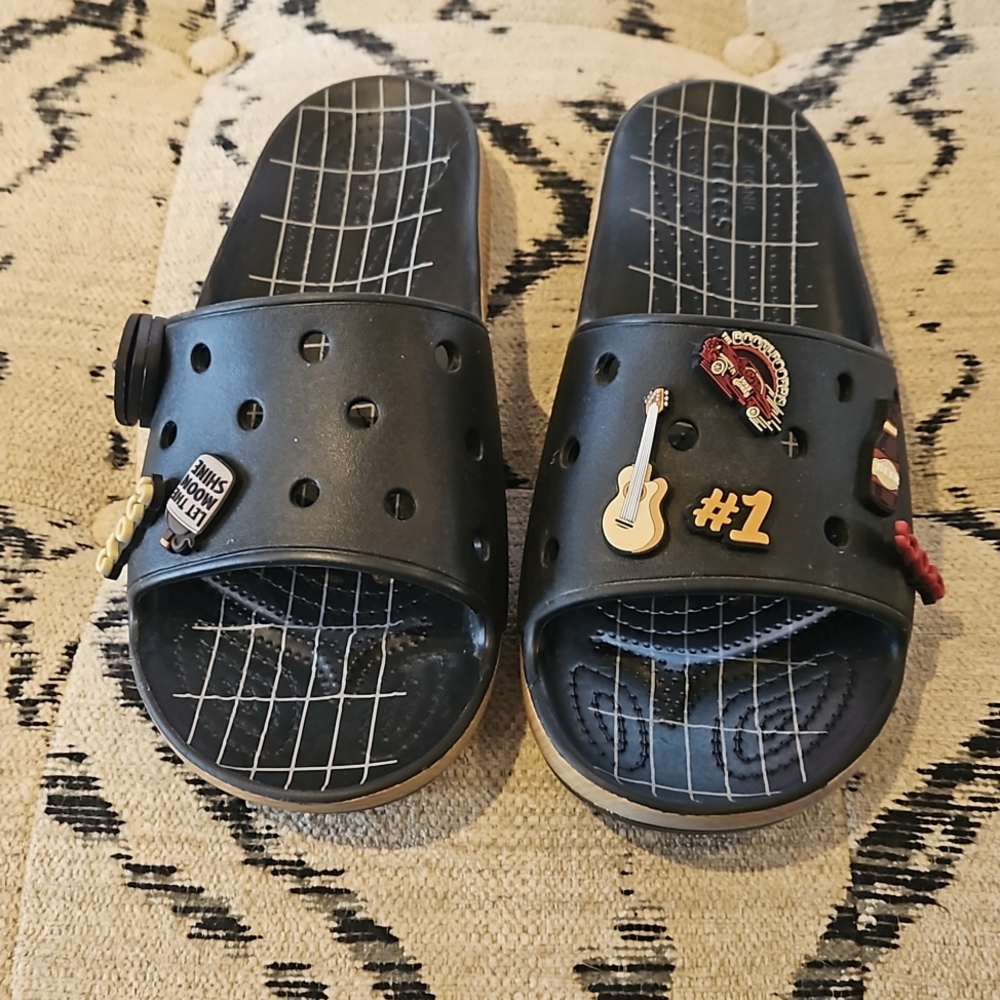 Luke Combs Crocs Sandals